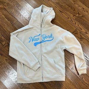 super cute garage zip up